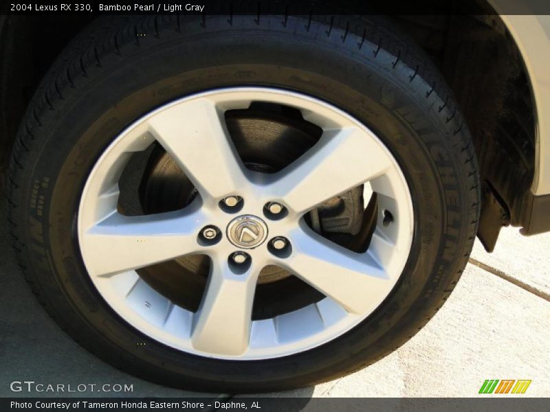Bamboo Pearl / Light Gray 2004 Lexus RX 330