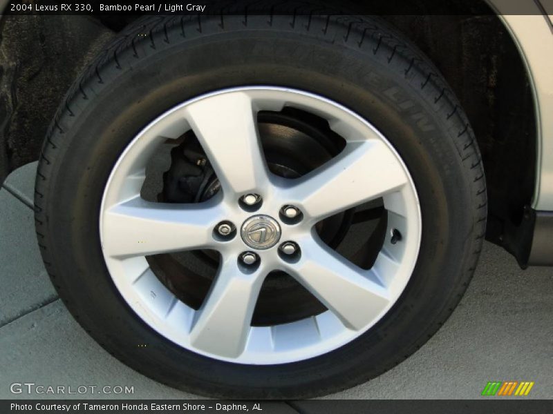 Bamboo Pearl / Light Gray 2004 Lexus RX 330