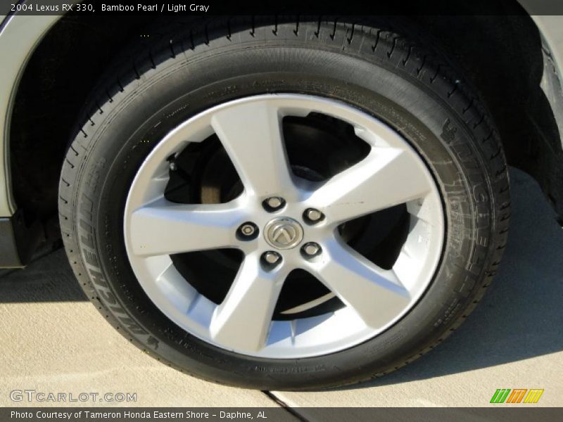 Bamboo Pearl / Light Gray 2004 Lexus RX 330