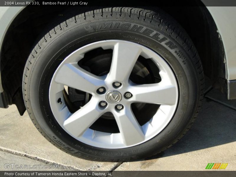 Bamboo Pearl / Light Gray 2004 Lexus RX 330