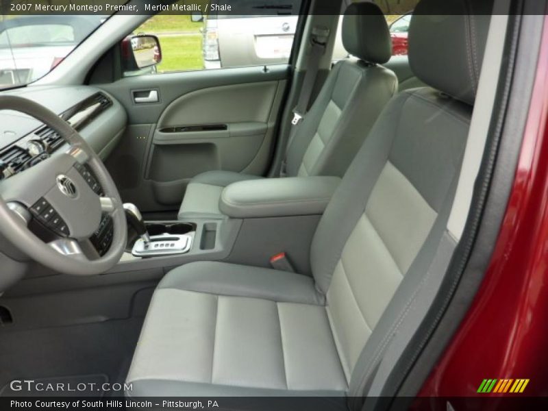  2007 Montego Premier Shale Interior