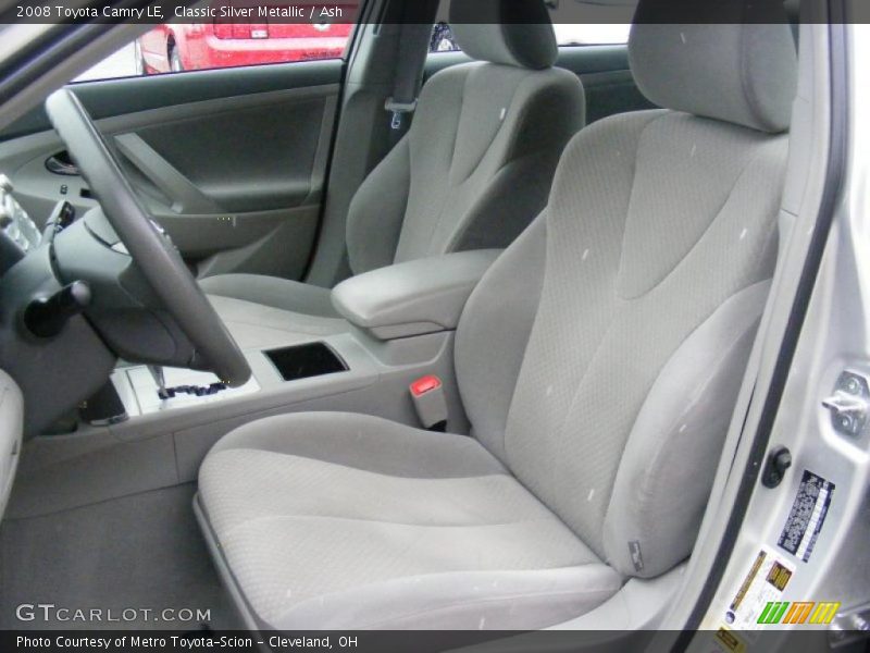 Classic Silver Metallic / Ash 2008 Toyota Camry LE