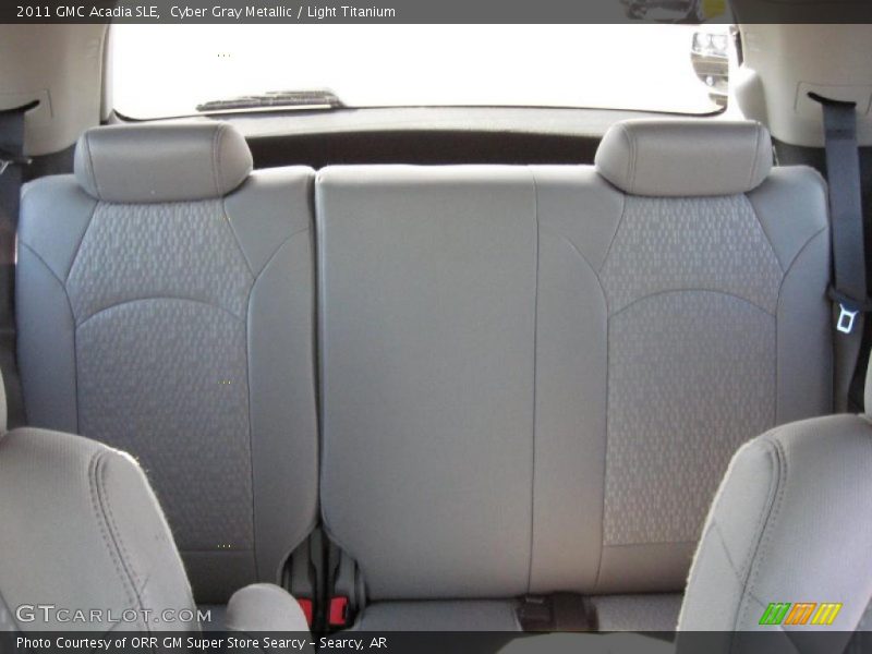 Cyber Gray Metallic / Light Titanium 2011 GMC Acadia SLE
