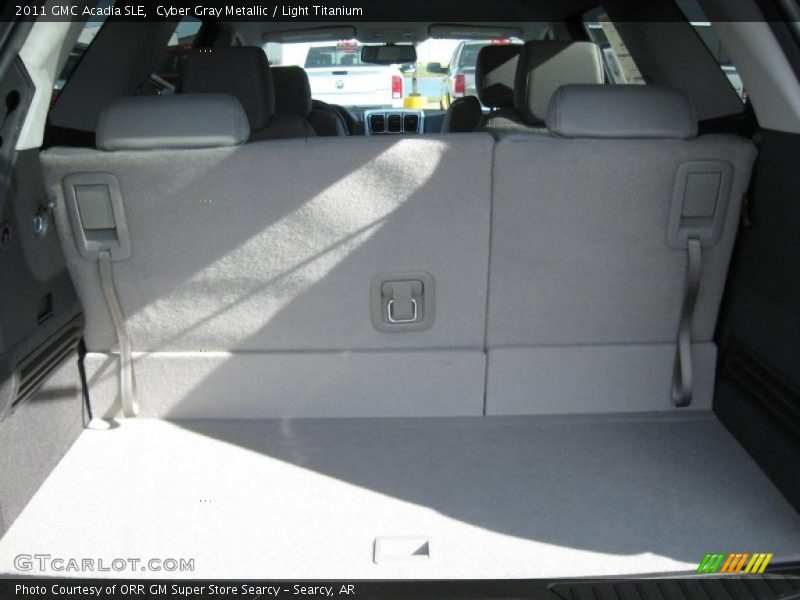 Cyber Gray Metallic / Light Titanium 2011 GMC Acadia SLE