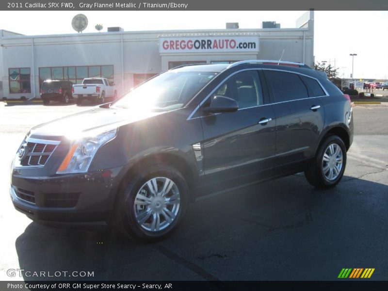 Gray Flannel Metallic / Titanium/Ebony 2011 Cadillac SRX FWD