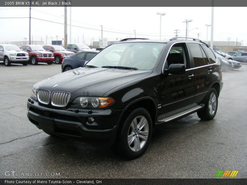 Jet Black / Black 2005 BMW X5 4.4i