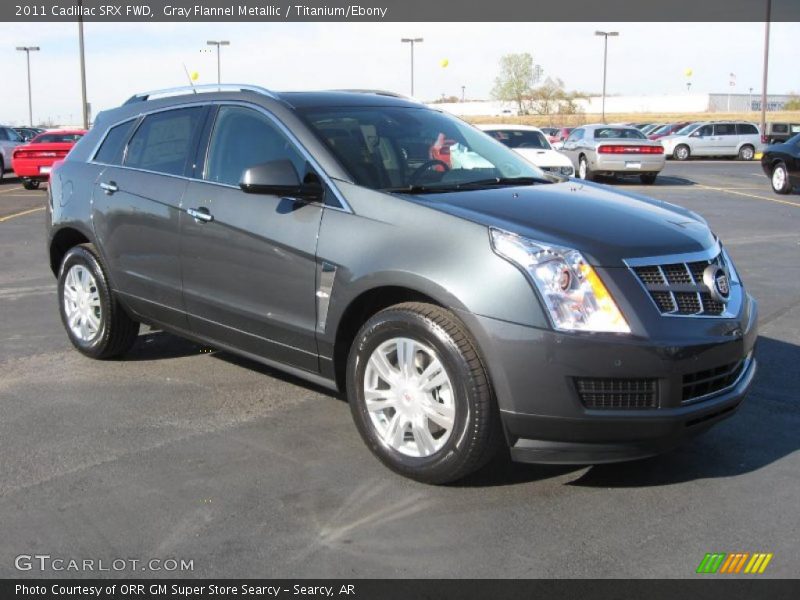 Gray Flannel Metallic / Titanium/Ebony 2011 Cadillac SRX FWD