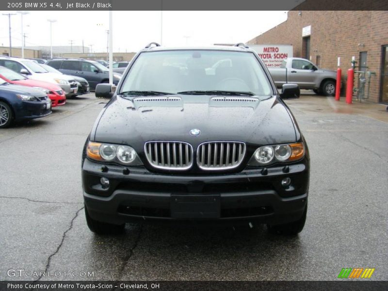 Jet Black / Black 2005 BMW X5 4.4i