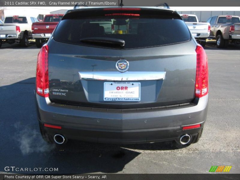 Gray Flannel Metallic / Titanium/Ebony 2011 Cadillac SRX FWD