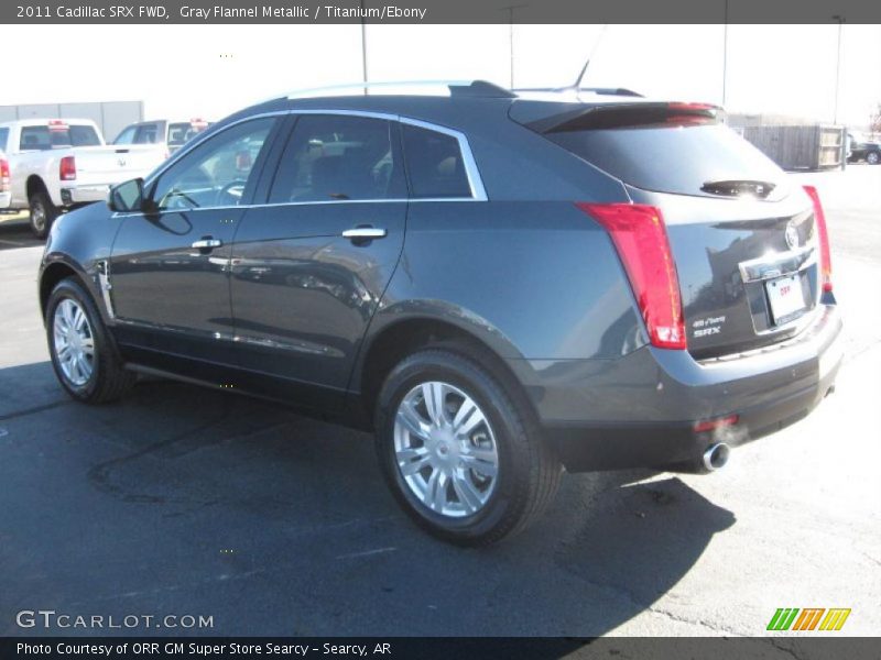 Gray Flannel Metallic / Titanium/Ebony 2011 Cadillac SRX FWD