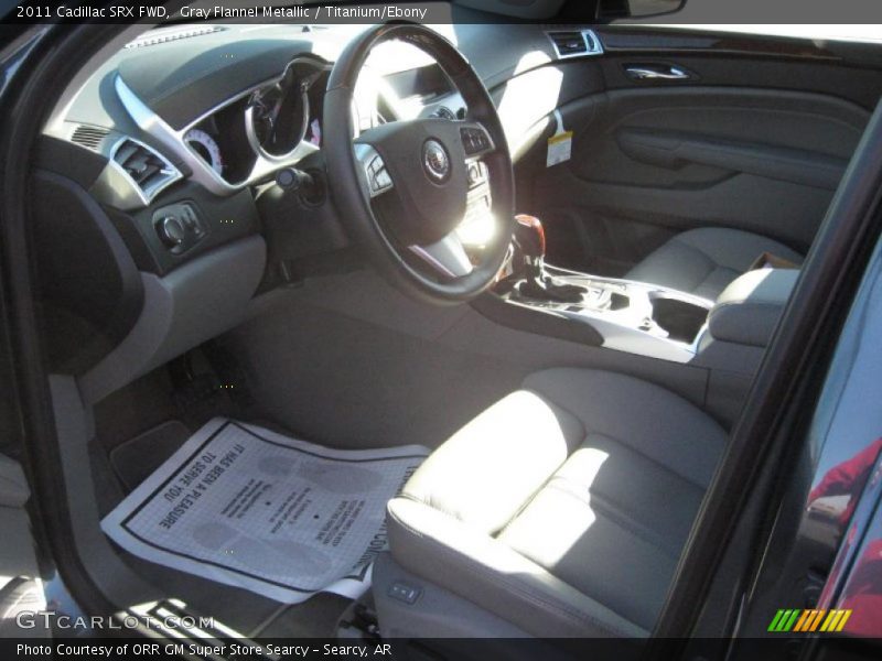 Gray Flannel Metallic / Titanium/Ebony 2011 Cadillac SRX FWD