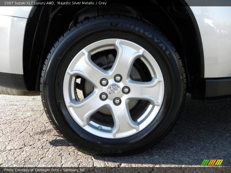 Majestic Silver Metallic / Grey 2007 Suzuki XL7 Luxury AWD