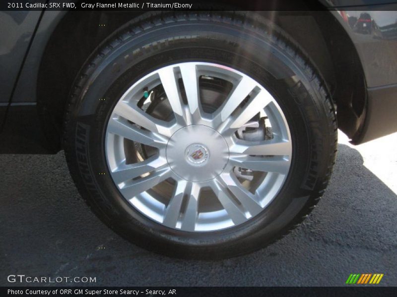 Gray Flannel Metallic / Titanium/Ebony 2011 Cadillac SRX FWD