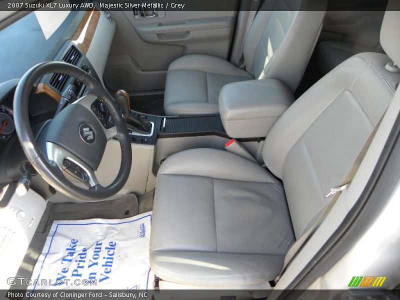 Majestic Silver Metallic / Grey 2007 Suzuki XL7 Luxury AWD