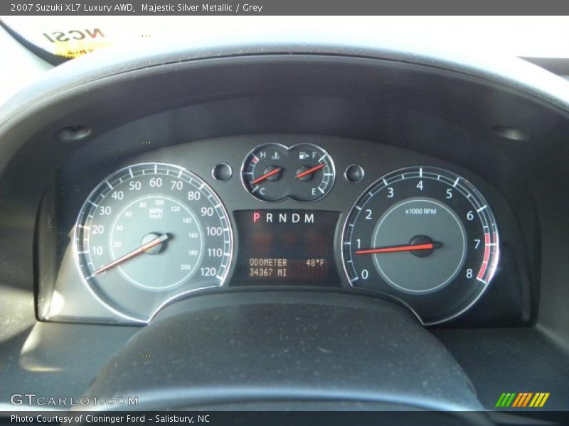 Majestic Silver Metallic / Grey 2007 Suzuki XL7 Luxury AWD