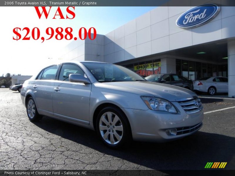 Titanium Metallic / Graphite 2006 Toyota Avalon XLS