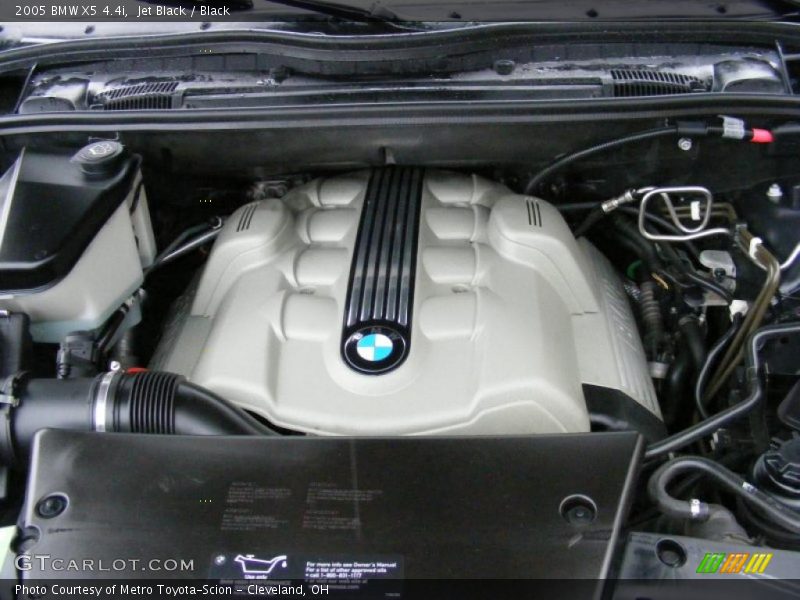Jet Black / Black 2005 BMW X5 4.4i