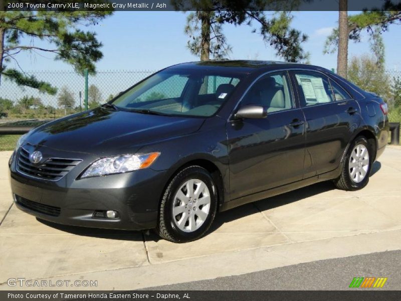 Magnetic Gray Metallic / Ash 2008 Toyota Camry XLE