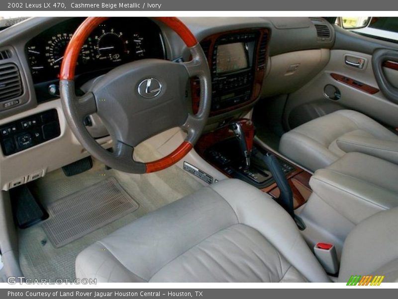 Cashmere Beige Metallic / Ivory 2002 Lexus LX 470