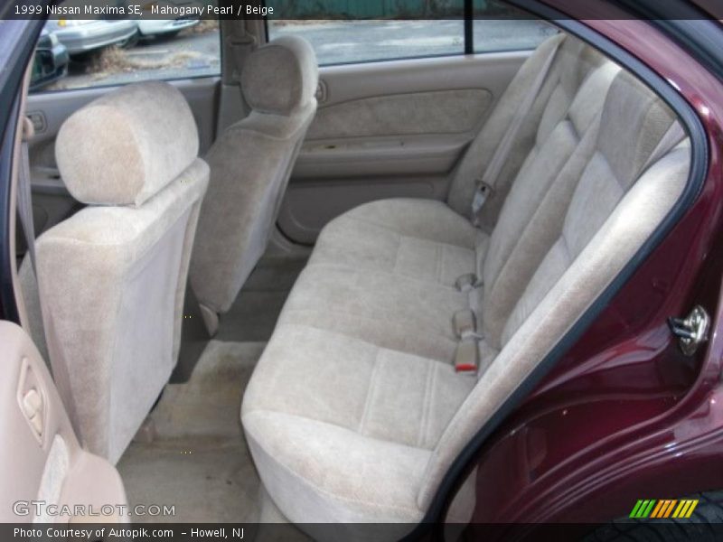Mahogany Pearl / Beige 1999 Nissan Maxima SE