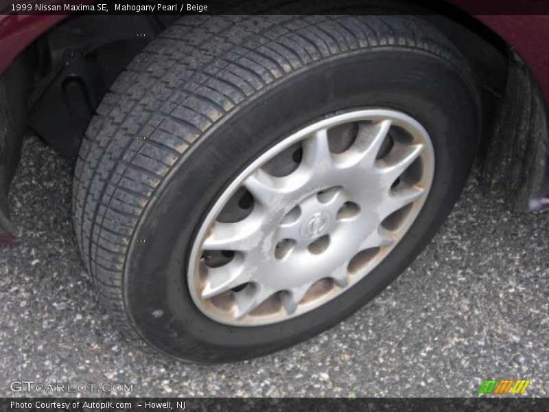 Mahogany Pearl / Beige 1999 Nissan Maxima SE