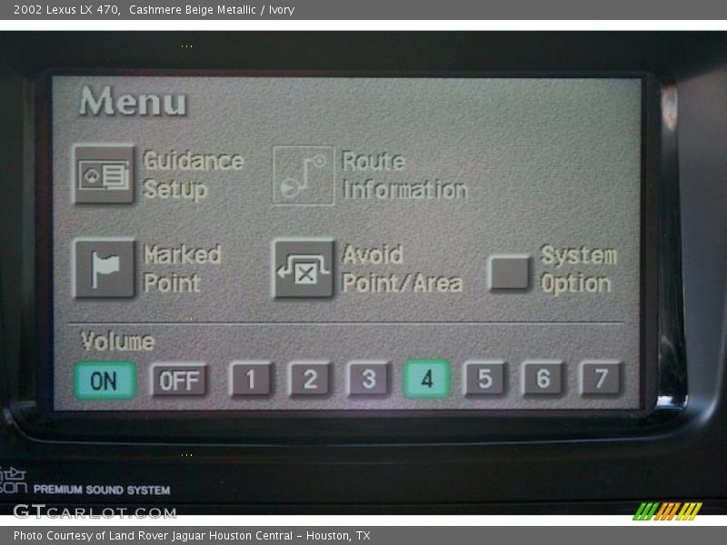 Cashmere Beige Metallic / Ivory 2002 Lexus LX 470