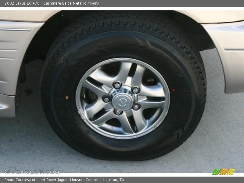 Cashmere Beige Metallic / Ivory 2002 Lexus LX 470