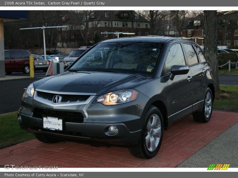 Carbon Gray Pearl / Quartz Gray 2008 Acura TSX Sedan