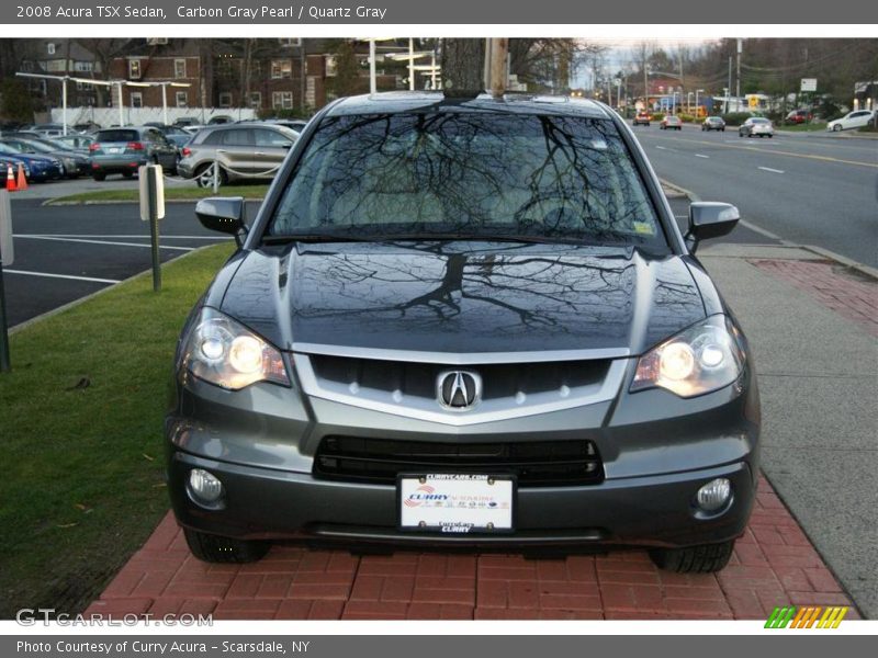 Carbon Gray Pearl / Quartz Gray 2008 Acura TSX Sedan