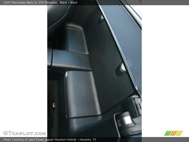 Black / Black 2007 Mercedes-Benz SL 550 Roadster