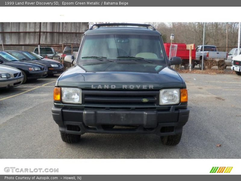 Epsom Green Metallic / Bahama Beige 1999 Land Rover Discovery SD