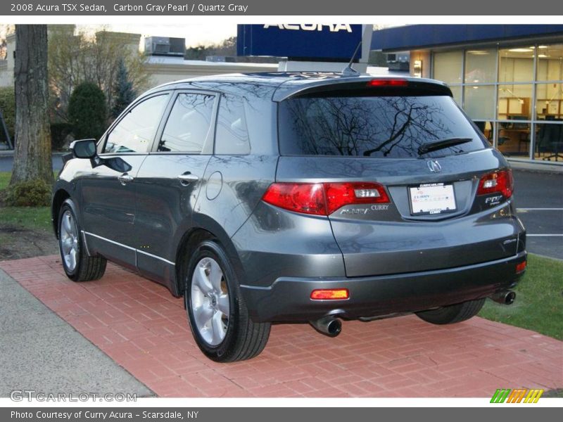 Carbon Gray Pearl / Quartz Gray 2008 Acura TSX Sedan