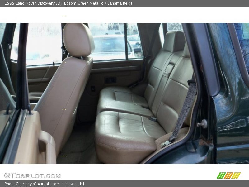 Epsom Green Metallic / Bahama Beige 1999 Land Rover Discovery SD