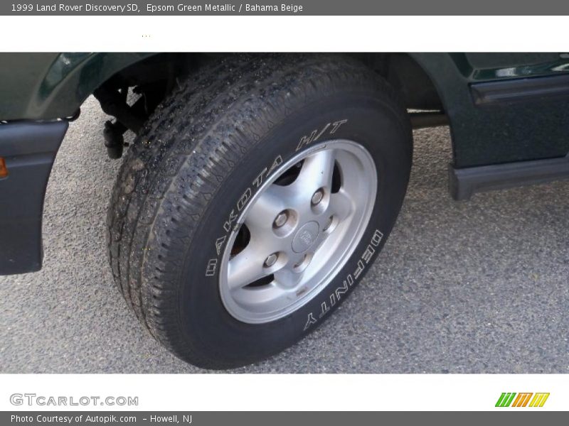 Epsom Green Metallic / Bahama Beige 1999 Land Rover Discovery SD