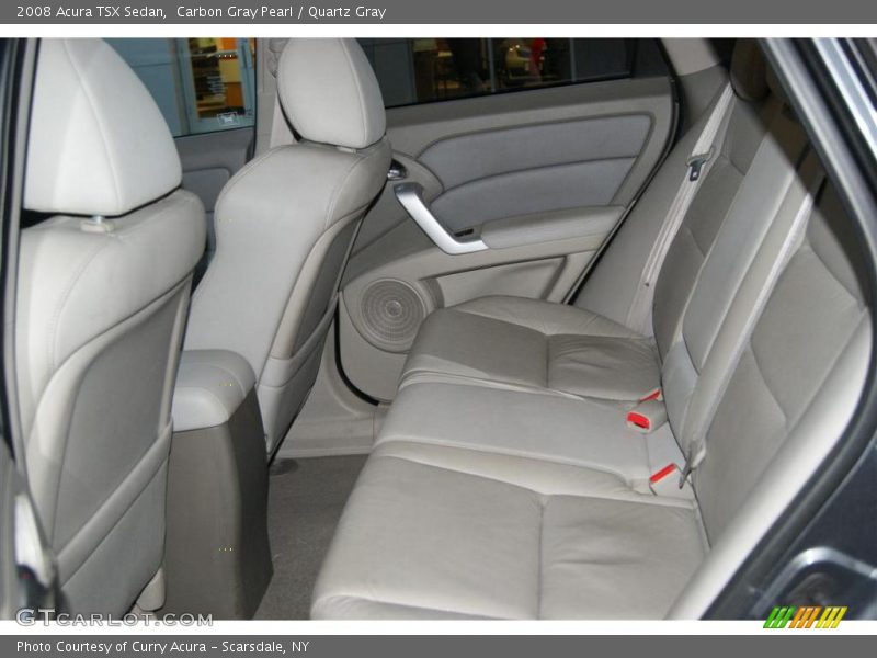 Carbon Gray Pearl / Quartz Gray 2008 Acura TSX Sedan