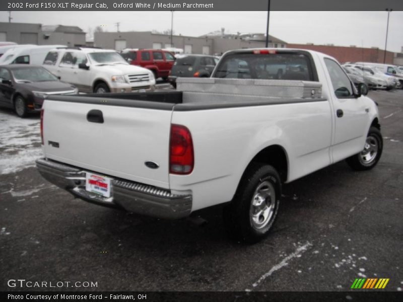 Oxford White / Medium Parchment 2002 Ford F150 XLT Regular Cab