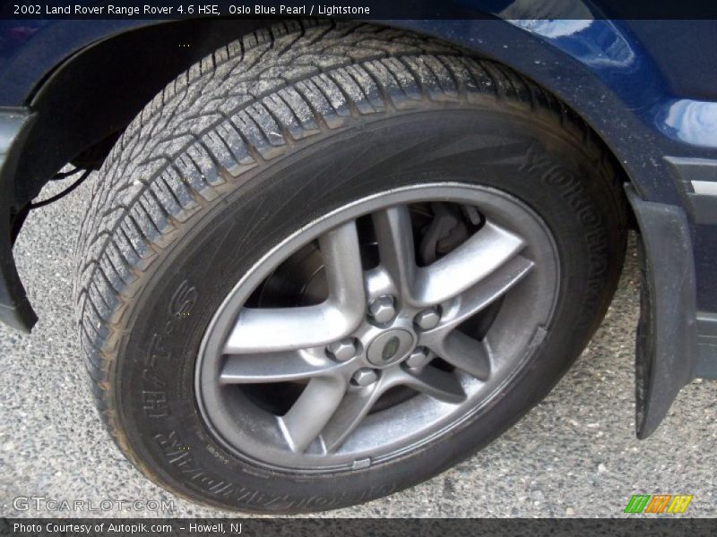 Oslo Blue Pearl / Lightstone 2002 Land Rover Range Rover 4.6 HSE
