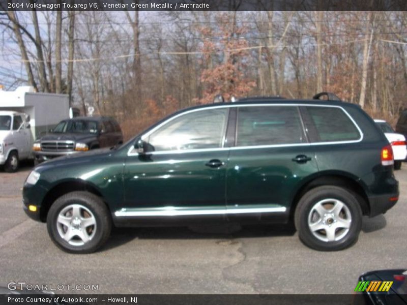 Venetian Green Metallic / Anthracite 2004 Volkswagen Touareg V6