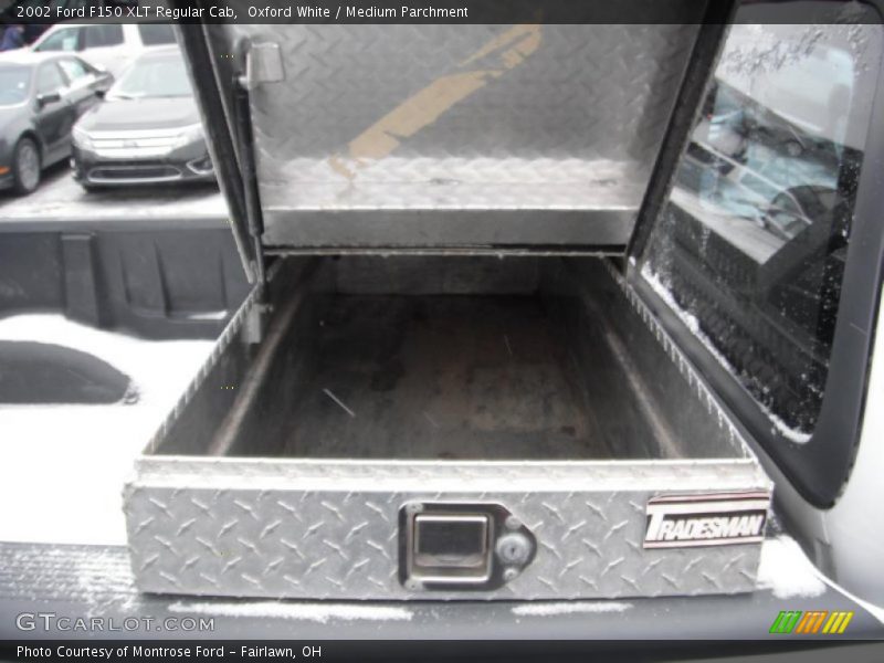 Oxford White / Medium Parchment 2002 Ford F150 XLT Regular Cab