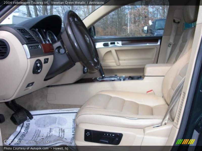 Venetian Green Metallic / Anthracite 2004 Volkswagen Touareg V6