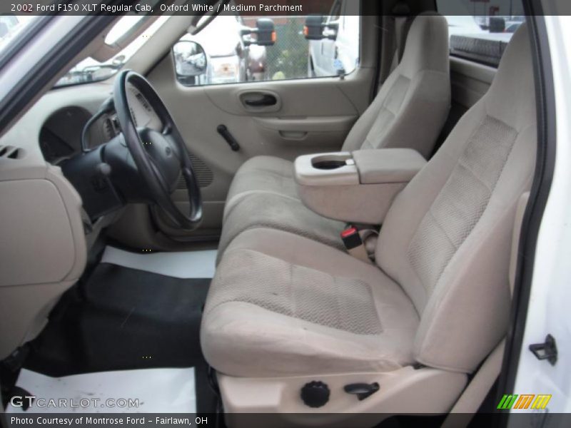  2002 F150 XLT Regular Cab Medium Parchment Interior