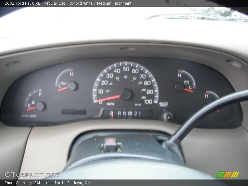 Oxford White / Medium Parchment 2002 Ford F150 XLT Regular Cab