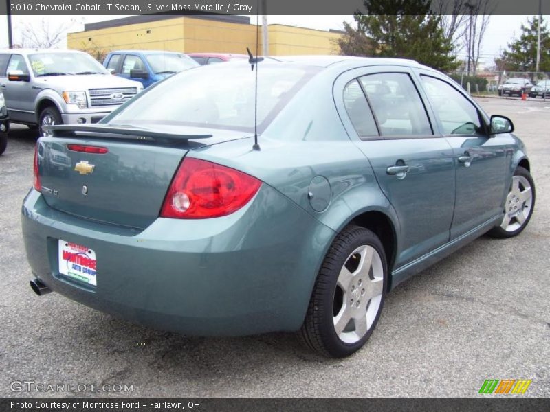 Silver Moss Metallic / Gray 2010 Chevrolet Cobalt LT Sedan