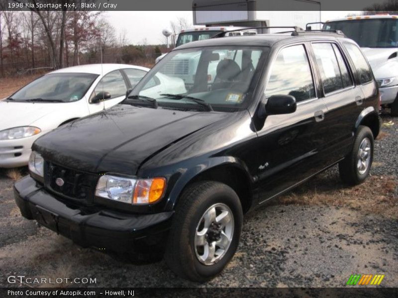 Black / Gray 1998 Kia Sportage 4x4