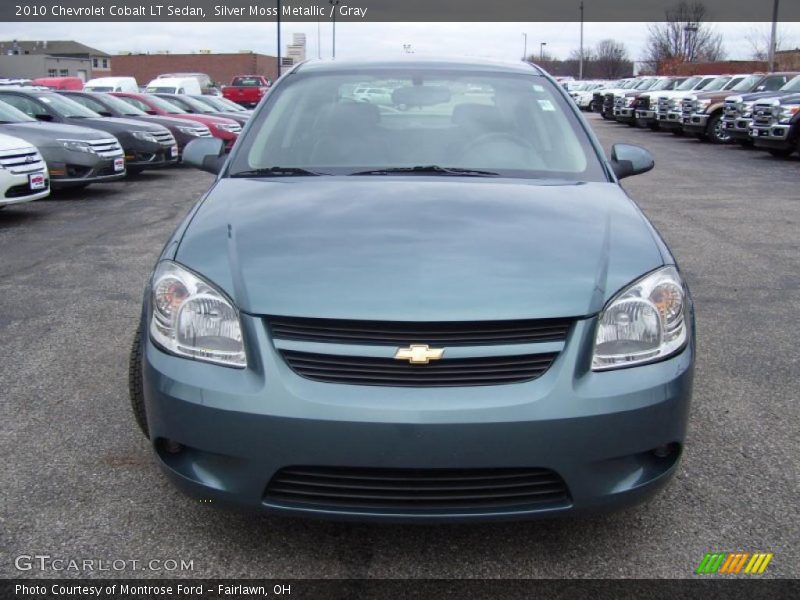 Silver Moss Metallic / Gray 2010 Chevrolet Cobalt LT Sedan