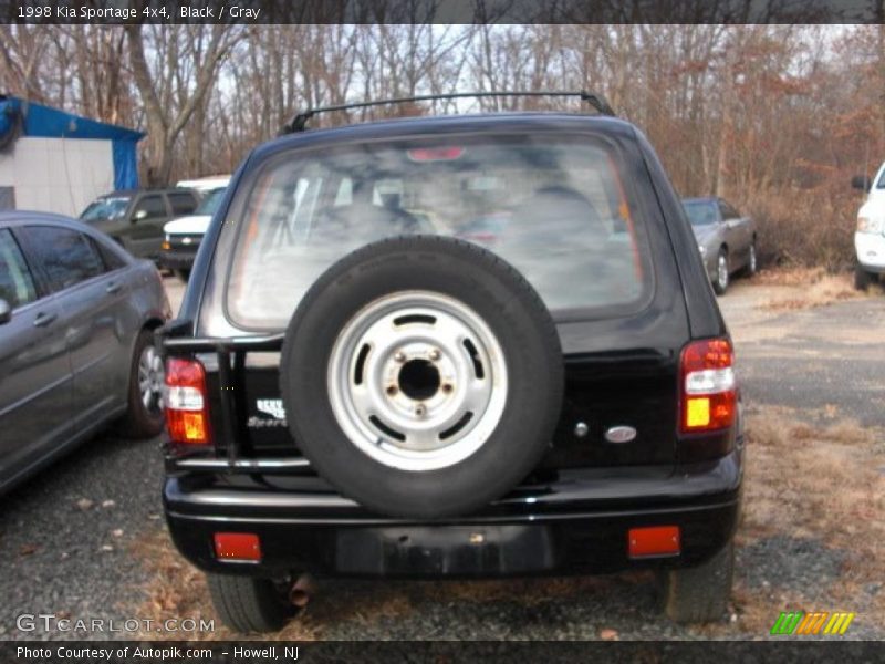 Black / Gray 1998 Kia Sportage 4x4