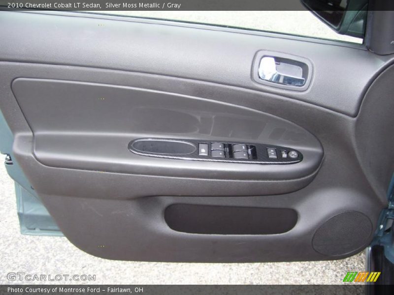 Silver Moss Metallic / Gray 2010 Chevrolet Cobalt LT Sedan