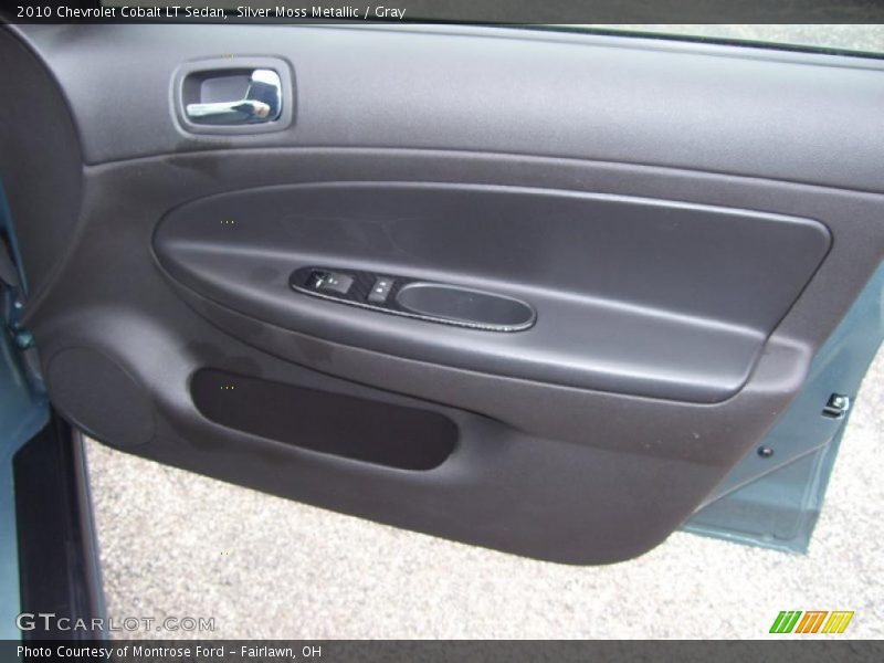 Silver Moss Metallic / Gray 2010 Chevrolet Cobalt LT Sedan