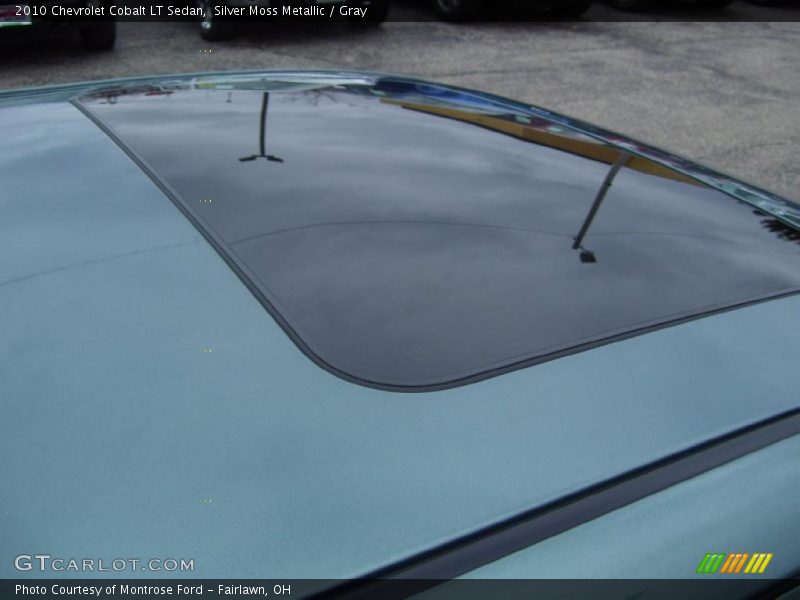 Silver Moss Metallic / Gray 2010 Chevrolet Cobalt LT Sedan