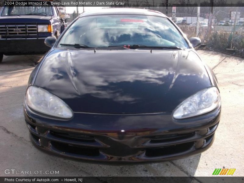 Deep Lava Red Metallic / Dark Slate Gray 2004 Dodge Intrepid SE
